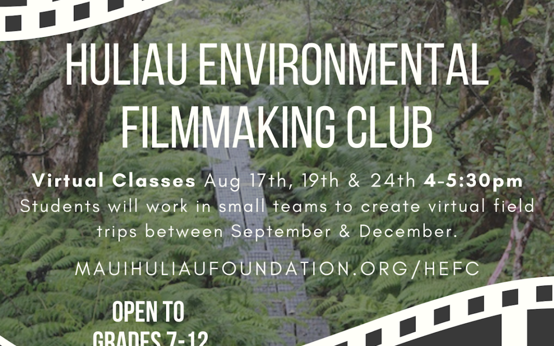 Apply now for our Fall 2020 Filmmaking Program