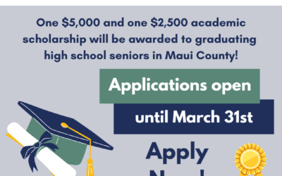 Huliau Alumni Scholarship Deadline