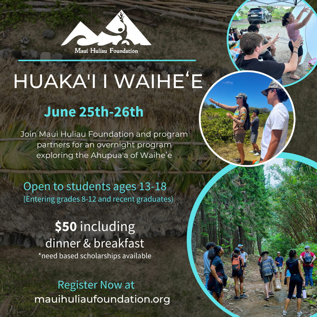 Waihe'e Huaka'i IG post (2025)